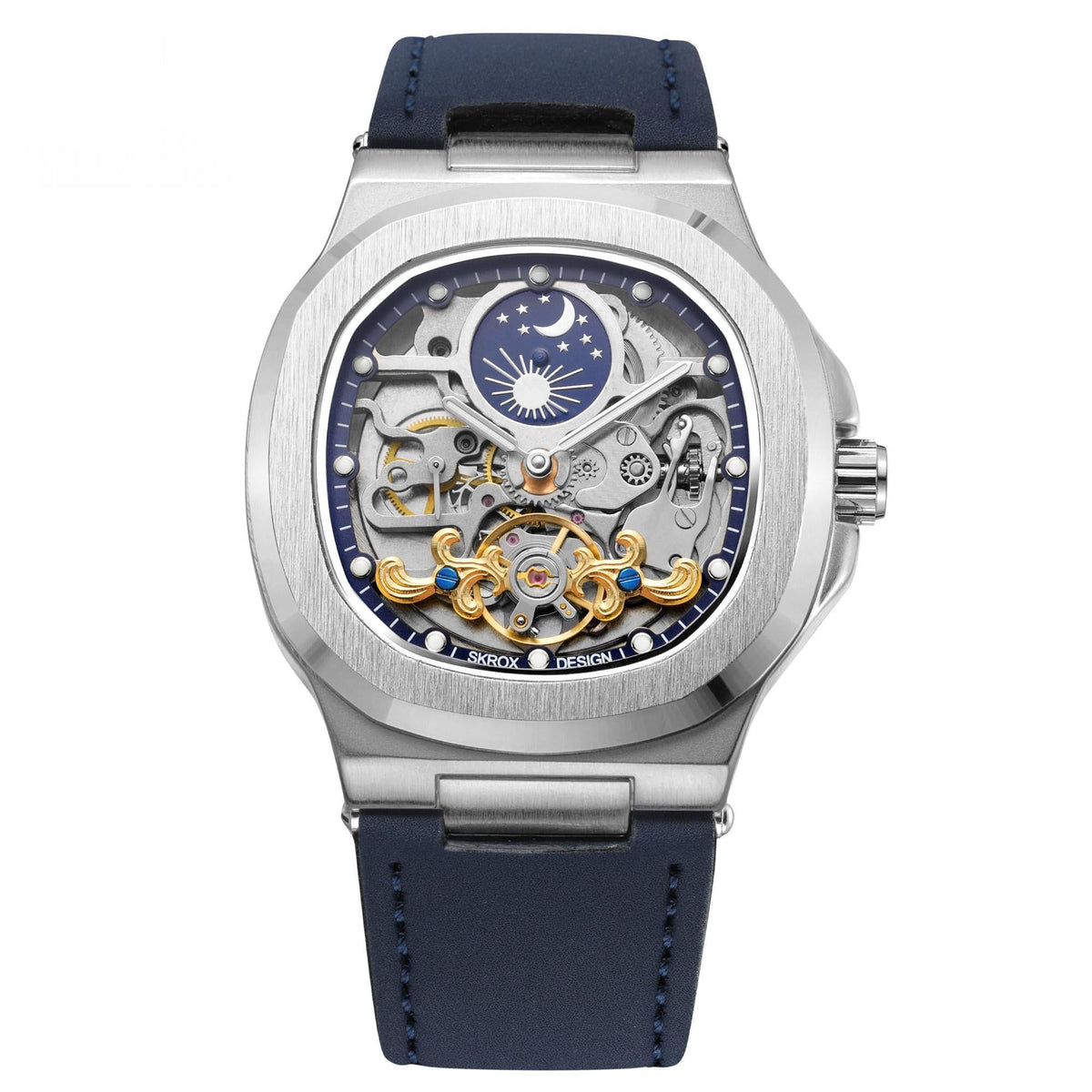 Full-automatic Mechanical Tourbillon Hollow Men's Watch