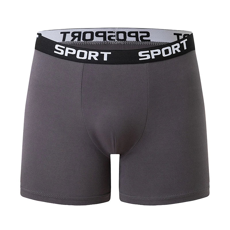 5-piece Set Of Solid Color Fashionable Simple Sports Long Underwear Comfortable Plus Size Flat Corner Pants Cycling Base Shorts