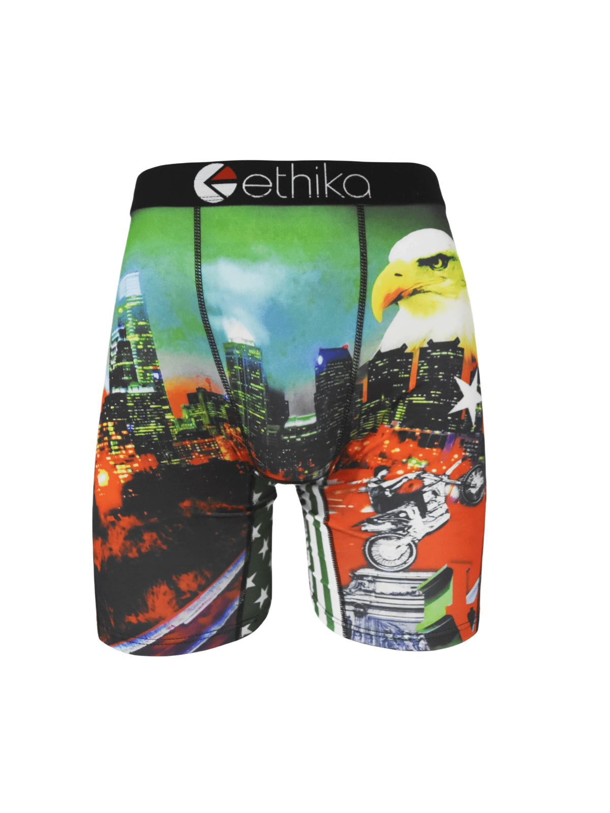 Men's Boxer Briefs Polyester Elastic Breathable Anti-Bacterial Underwear S-XXXL 1pc U-Convex Design Mid Waist Comfort for Men