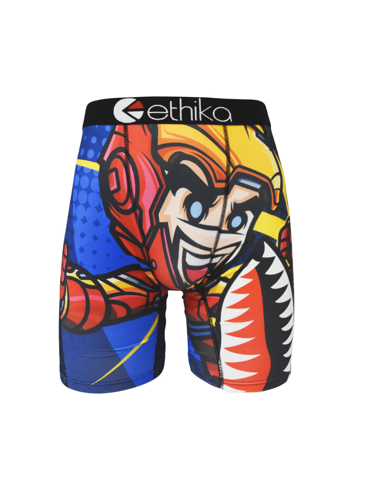 Men's Boxer Briefs Polyester Elastic Breathable Anti-Bacterial Underwear S-XXXL 1pc U-Convex Design Mid Waist Comfort for Men