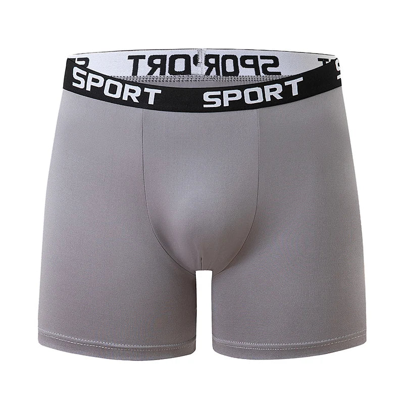 5-piece Set Of Solid Color Fashionable Simple Sports Long Underwear Comfortable Plus Size Flat Corner Pants Cycling Base Shorts