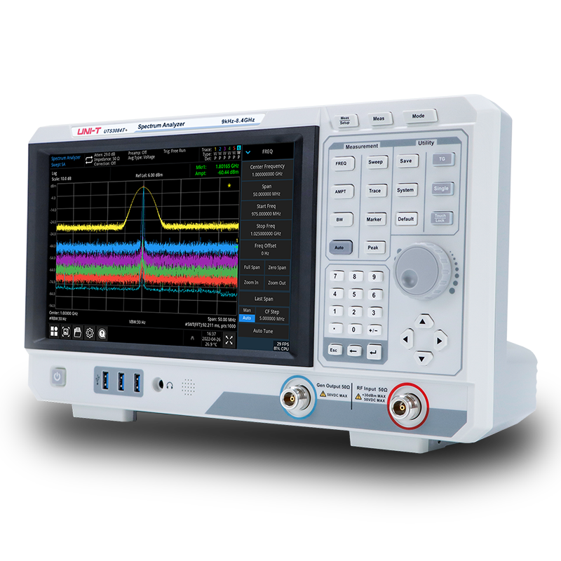 UTS3036T+ 3.6 GHz Spectrum Analyzer with Tracking Generator